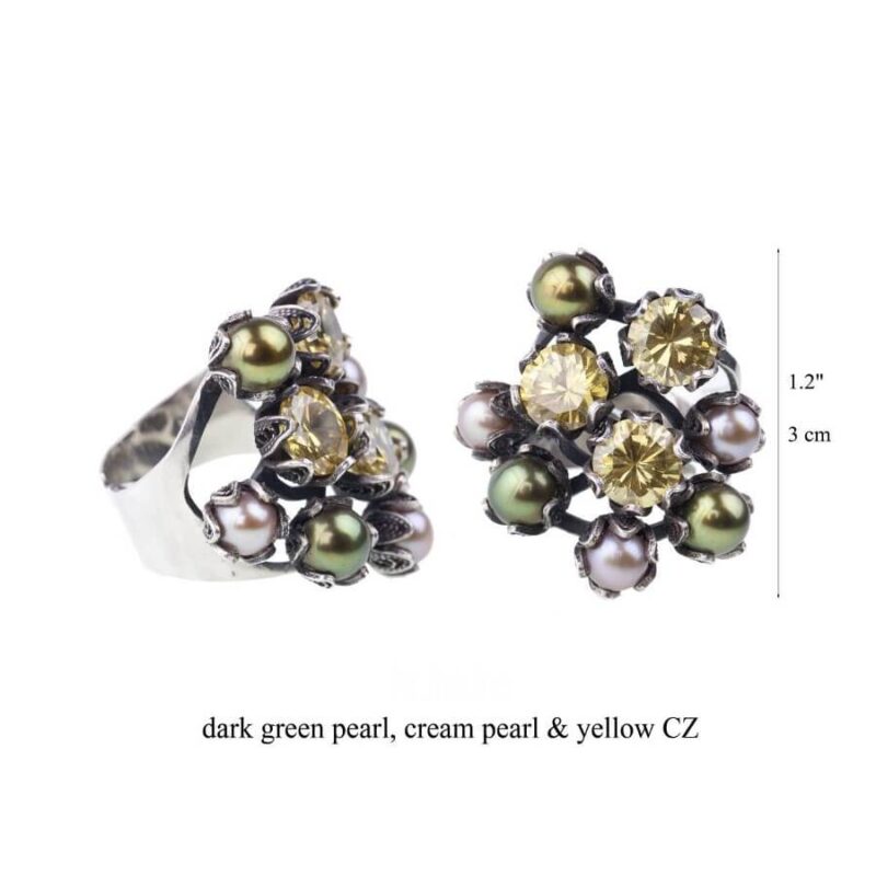 Blossom Hortensia Rings R3676 Yvone Christa Rings 3