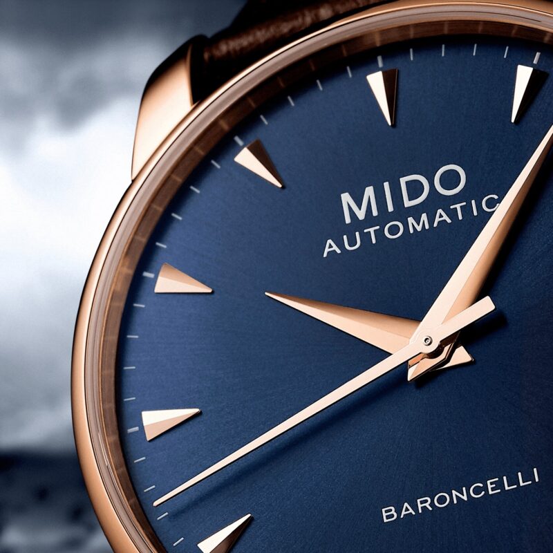 Baroncelli Midnight Blue Gent M8600.3.15.8 Mido Baroncelli 6