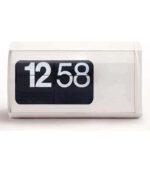 Cifra3 White Clock C3b Solari Lineadesign Cifra 3 5