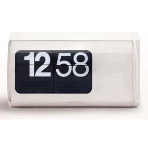 Cifra3 White Clock C3b Solari Lineadesign