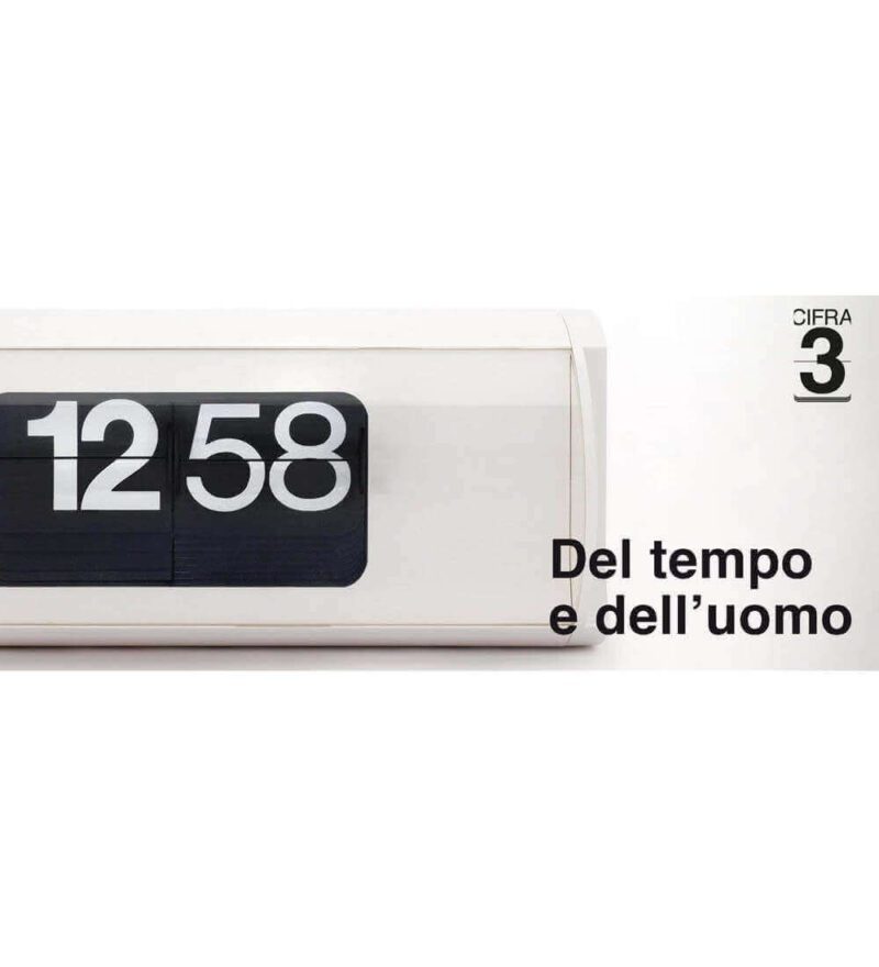 Cifra3 White Clock C3b Solari Lineadesign Cifra 3 3