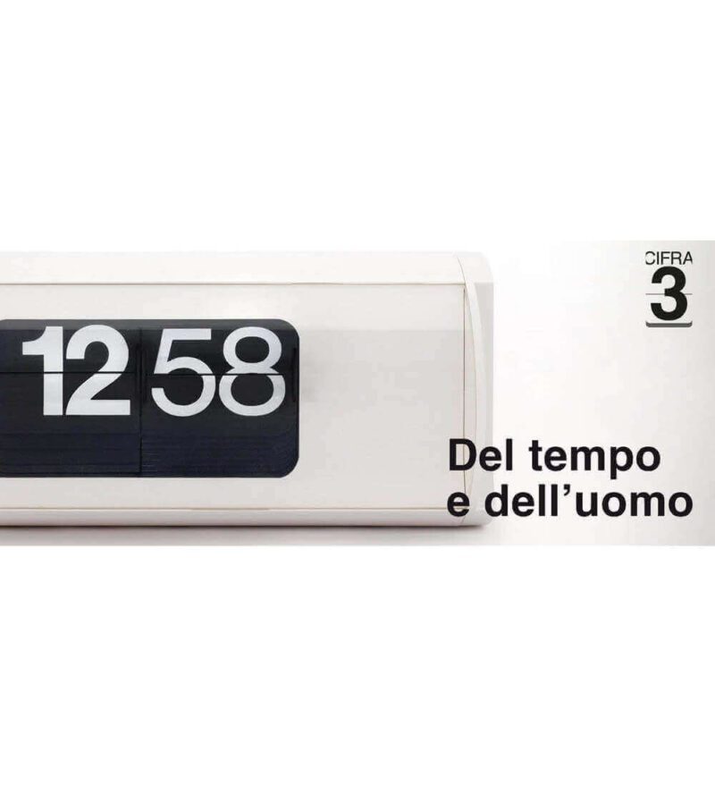 Cifra3 White Clock C3b Solari Lineadesign Cifra 3 3