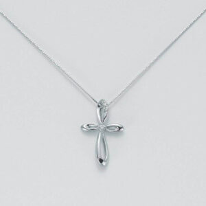 Communion Cross White Gold Cld2914 Gift