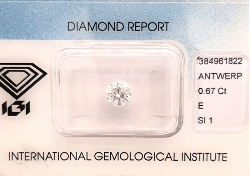 Taglio Brillante Igi Diamond Certified 384961822 Diamonds DIAMANTI 3