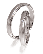 Unique Price Platinum Wedding Rings Pt08 Prezzo fedi