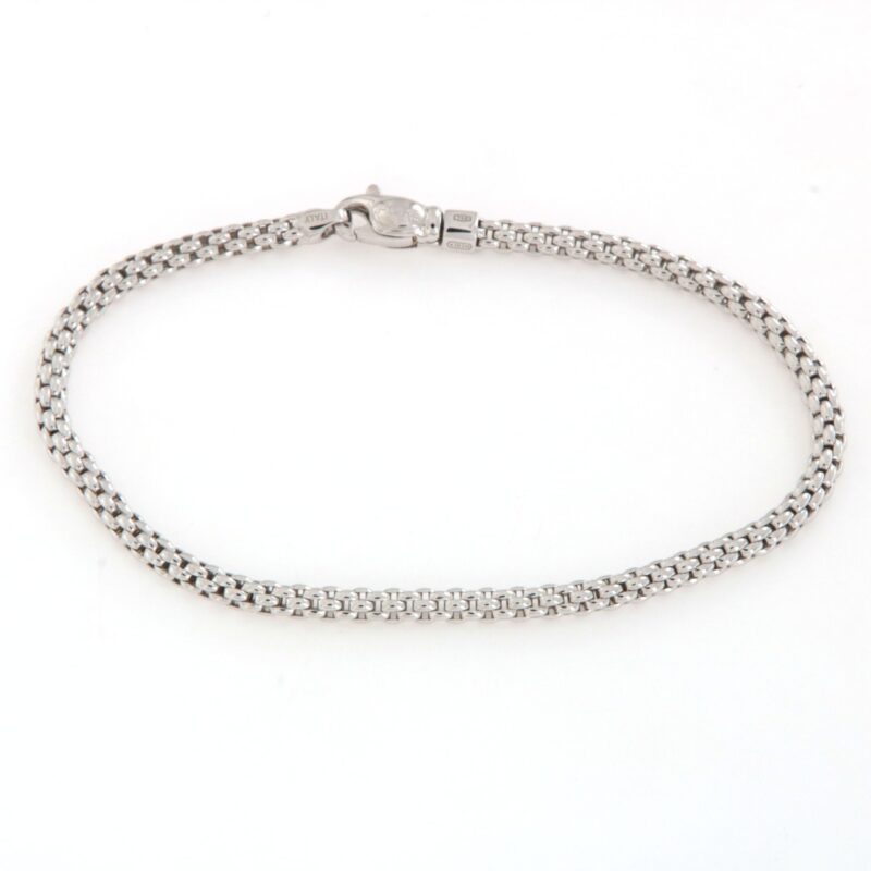 First 18K Gold Bracelet With Clasp. 710b B Fope