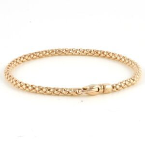 First Gold And Diamond Flexible Bracelet. 745b Bbr B Fope FOPE 3