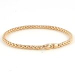 First 18K Gold Bracelet With Clasp. 710b R Fope FOPE 5