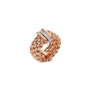 Panorama Diamond Gold Flexible Ring. An587 Bbr Br Fope 2