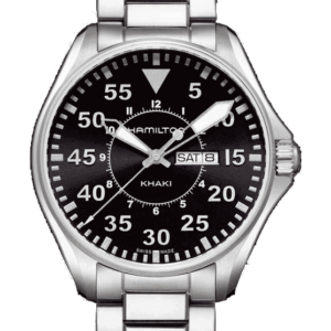 Aviation Pilot Quartz 42mm Watch H64611135 Hamilton 2