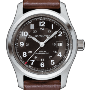 Field Khaki Quartz Steel Watch Black Dial H68411133 Hamilton HAMILTON 4