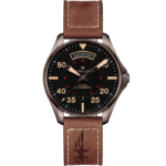 Khaki Aviation Day Date Auto H64605531 Hamilton HAMILTON 5