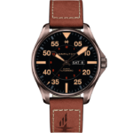 Khaki Aviation Pilot Day Date Auto H64705531 Hamilton HAMILTON 5