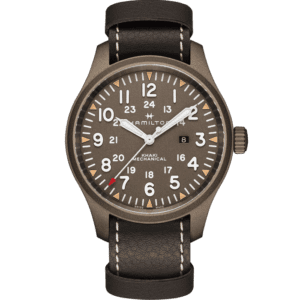 Khaki Field Day Date H70535131 Hamilton HAMILTON 3