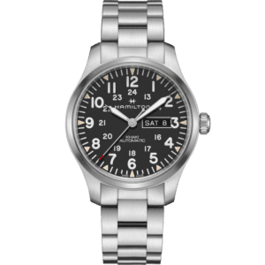 Khaki Field Day Date H70535131 Hamilton