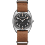 Mechanical Khaki Aviation Pilot Pioneer H76419531 Hamilton HAMILTON 8