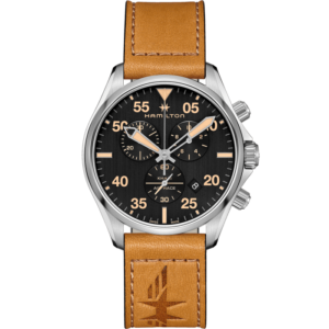 Chrono Quartz Khaki Aviation Pilot H76722531 Hamilton HAMILTON