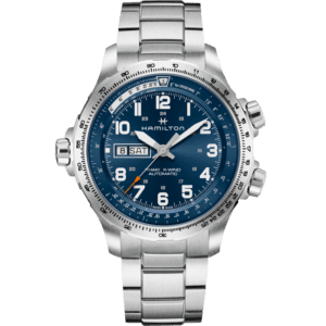 Khaki Aviation X-wind Day Date Auto H77765141 Hamilton