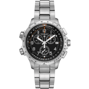 Khaki Aviation X-wind Gmt Chrono Quartz H77912135 Hamilton