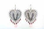 Lace Pink Heart E3316r Yvone Christa Earrings Earrings 5