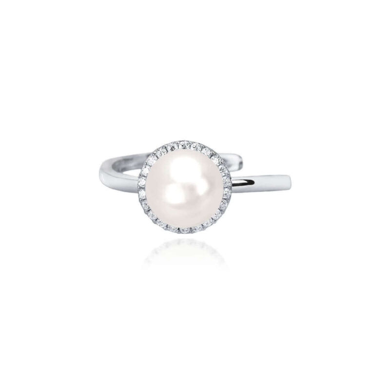 Pearl And Zircons Ring 523117 Mabina Anello 2