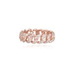 Mesh Ring With Cubic Zirconia Rosé 523135 Mabina Anello 5