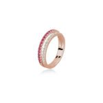 Rosato Silver And Zircons Ring 523141 Mabina Anello 5