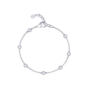 Chain And Zircons Bracelet 533240 Mabina Bracciale