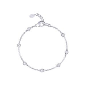 Chain And Zircons Bracelet 533240 Mabina MABINA