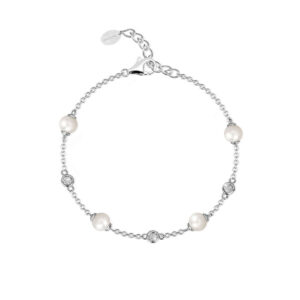 Pearls And Zircons Bracelet 533158 Mabina