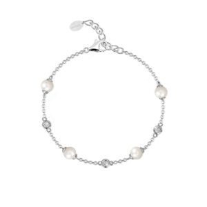 Chain And Zircons Bracelet 533246 Mabina Bracciale