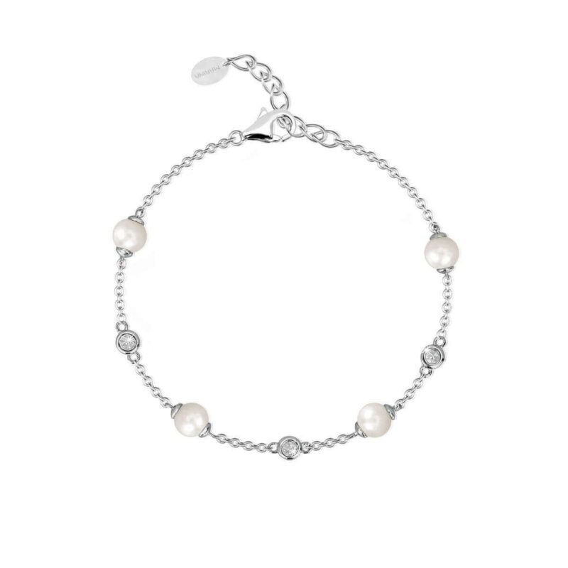 Chain And Zircons Bracelet 533246 Mabina Bracciale 2