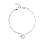 Chain And Aquamarine Bracelet 533295 Mabina