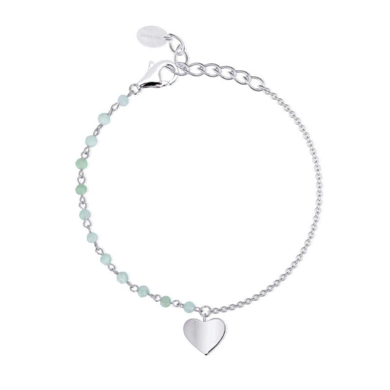 Chain And Aquamarine Bracelet 533295 Mabina