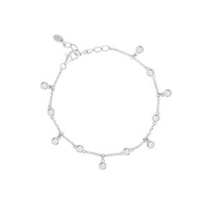 Rosé Chain And Zircons Bracelet 533316 Mabina Bracciale 4