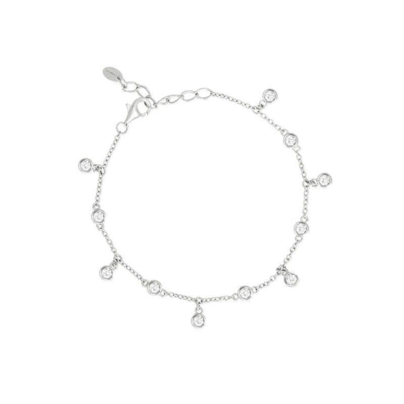 Chain And Zircons Bracelet 533315 Mabina Bracciale 2