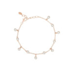 Rosé Chain And Zircons Bracelet 533316 Mabina Bracciale 5