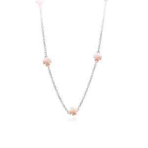 Necklace Chain With Rosy Inserts 553219 Mabina