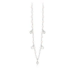 Chain Necklace, Rose Pearl 553333 Mabina Collana 3