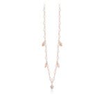 Rosé Beads And Cubic Zirconia Necklace 553309 Mabina Collana 5