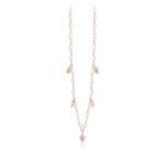 Rosé Beads And Cubic Zirconia Necklace 553309 Mabina Collana 5