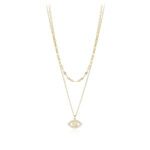 Gold Chain And Pendant Necklace 553316 Mabina Collana 5