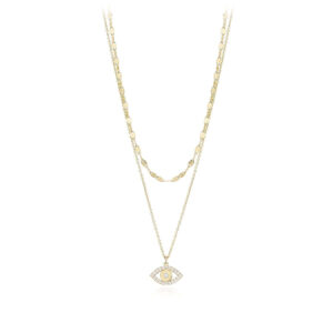Chain Necklace, Rose Pearl 553333 Mabina Collana 4