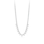 Mesh Necklace With Zircons 553323 Mabina Collana 5