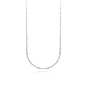 Tennis Necklace With Zircons 553336 Mabina Collana