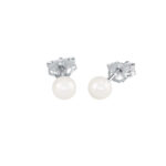 Pearl Lobe Earrings 563012 Mabina MABINA 5