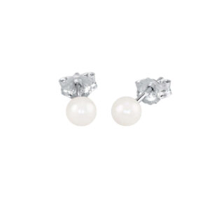 Pearl Lobe Earrings 563012 Mabina