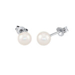 Pearl Lobe Earrings 563013 Mabina MABINA 5