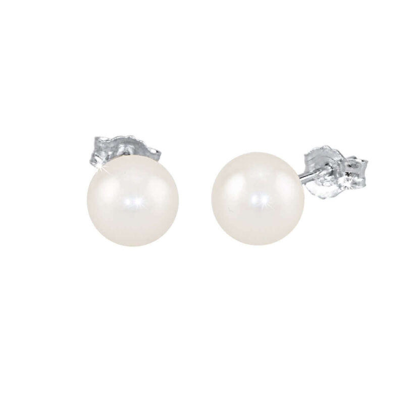 Pearl Lobe Earrings 563014 Mabina MABINA 2