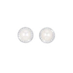 Pearl And Cubic Zirconia Lobe Earrings 563035 Mabina MABINA 5